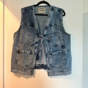Damson Madder Denim Vest